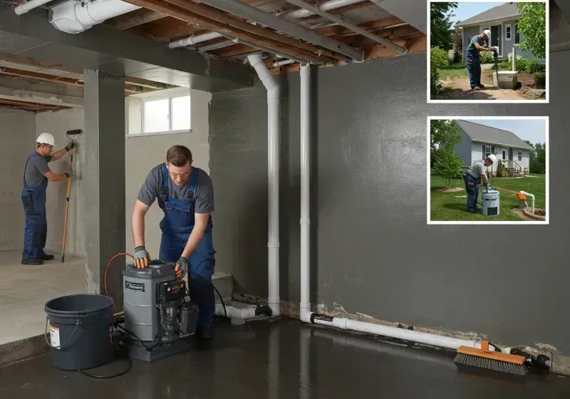 Basement Waterproofing and Flood Prevention process in Deville, LA